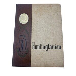 1963 Huntingtonian Yearbook 50th Edition Huntington High School Huntington WV